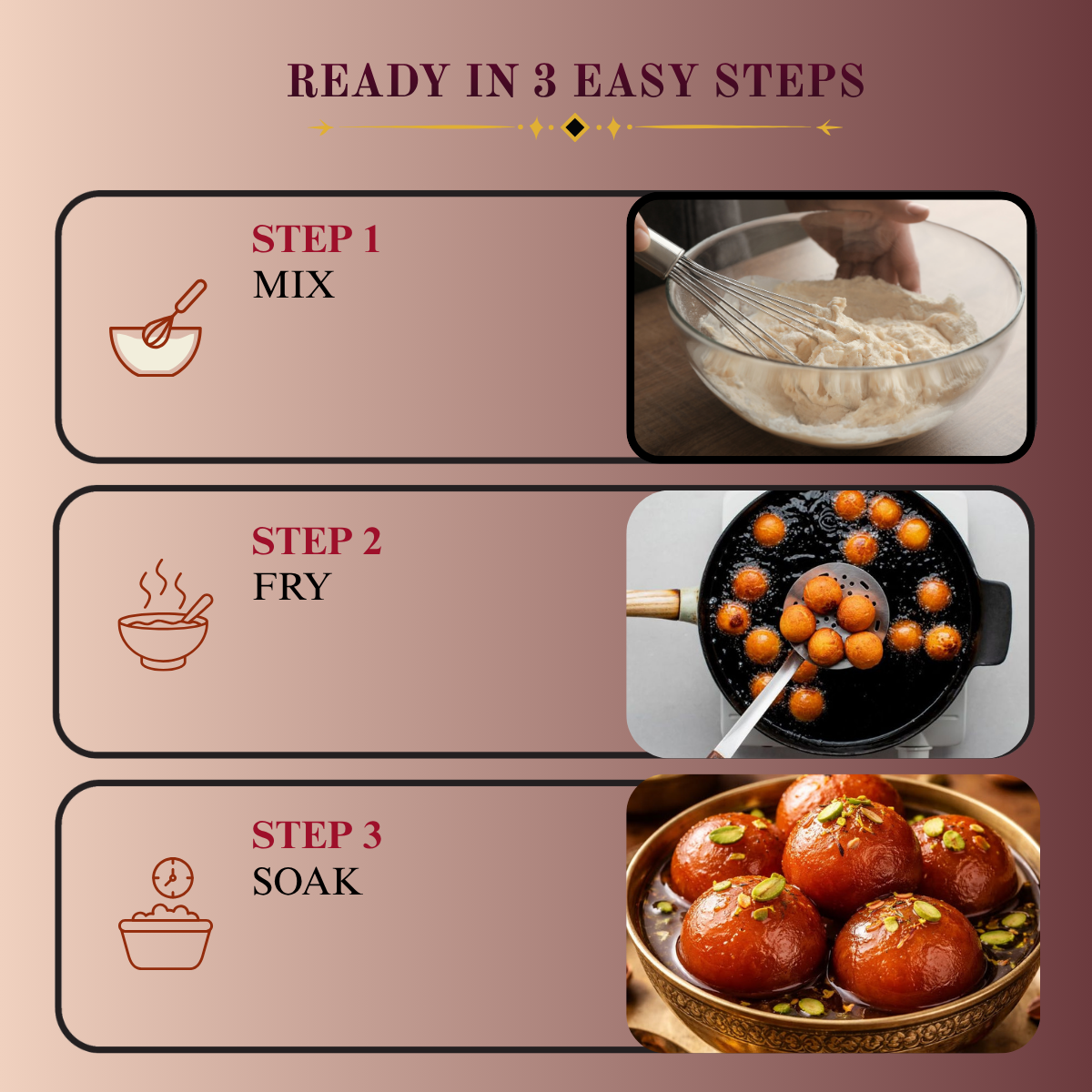 Gulab Jamun Premix | Soft & Melt-in-Mouth Jamuns | TabblinZest - Image 5
