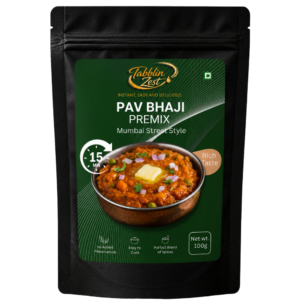 Tabblin Zest Pavbhaji Premix pack with buttery Mumbai pav bhaji
