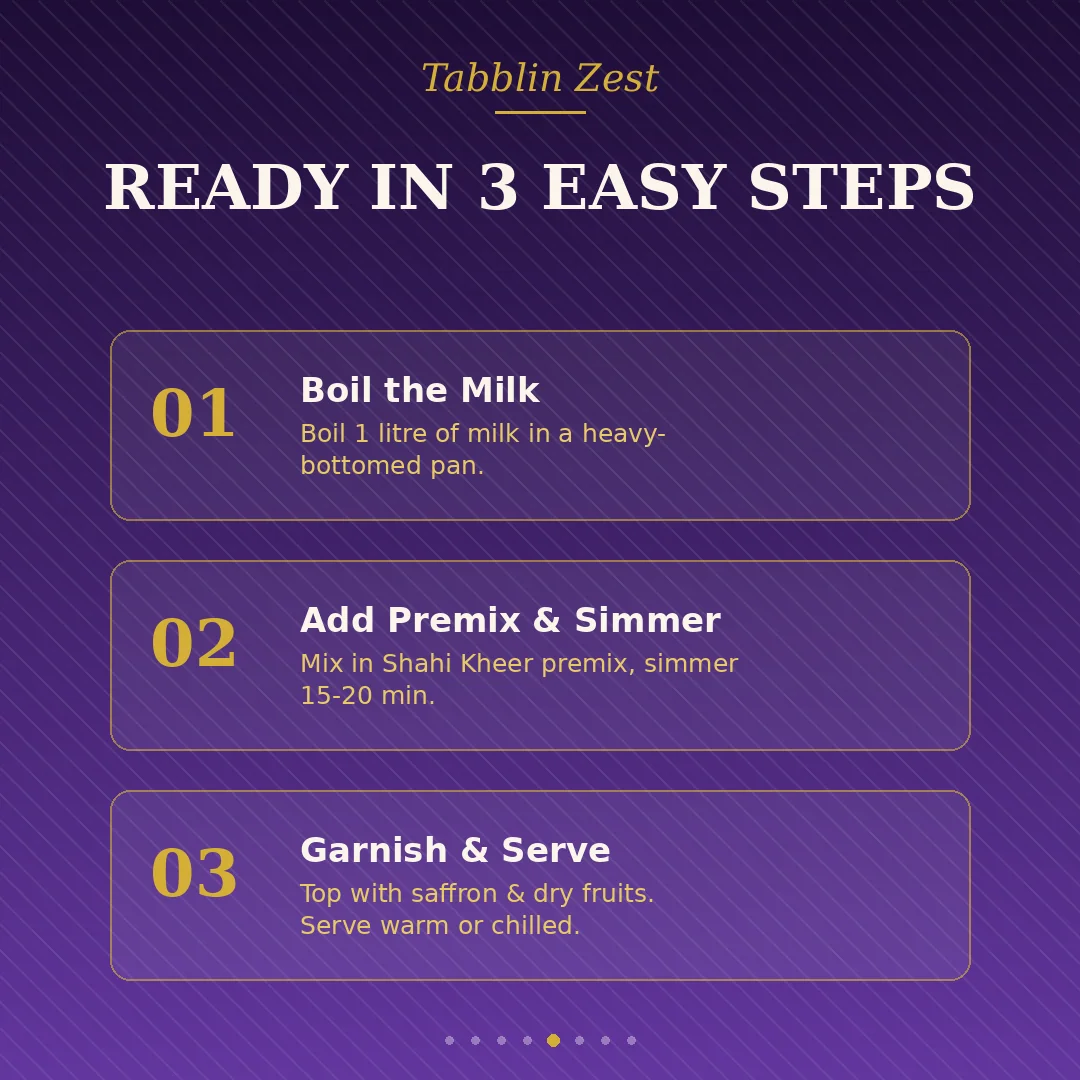 Shahi Kheer Premix — TabblinZest - Image 5
